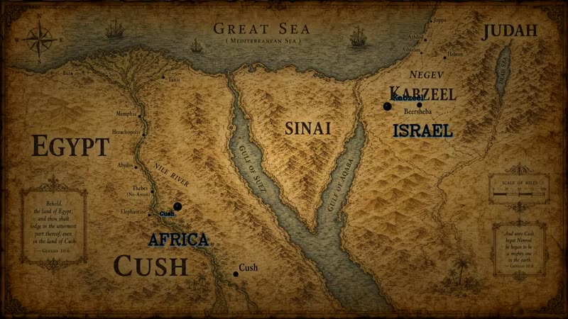 Benaiah Journeys to Israel
