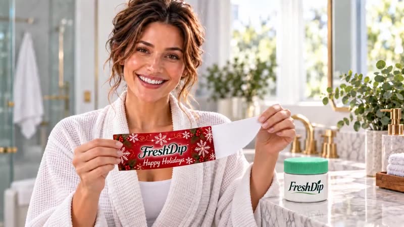 FreshDip Decorative Replaceable Label